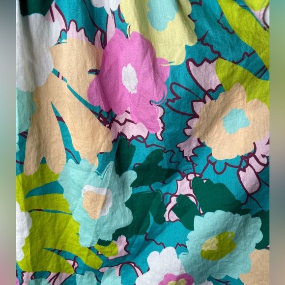 Crosby By Mollie Burch Elsie Top In Spring Meadow Size Medium Flutter Sleeve - Picture 7 of 9